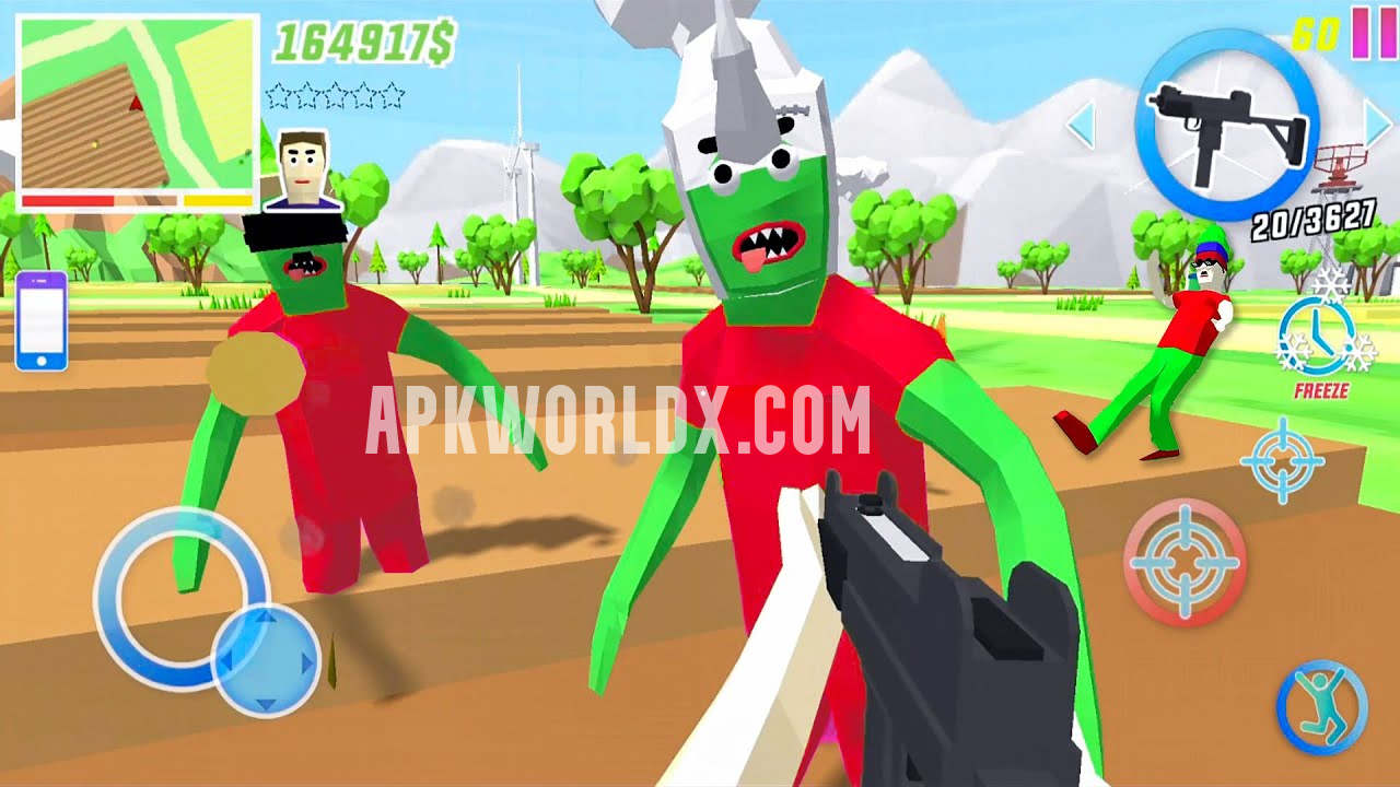 Dude Theft Wars MOD APK Unlimited Money and Health