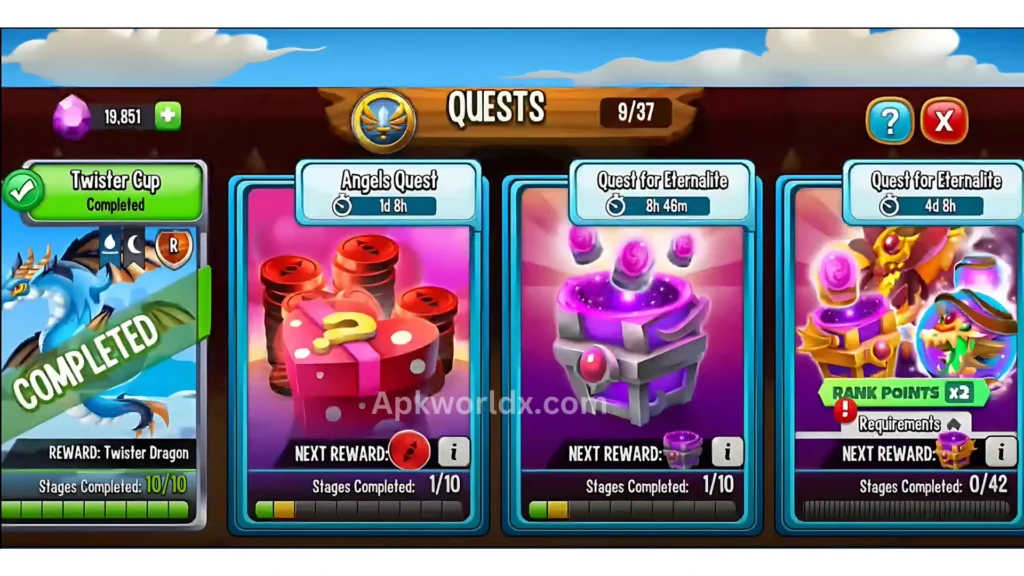 Dragon City MOD APK Unlimited Gems