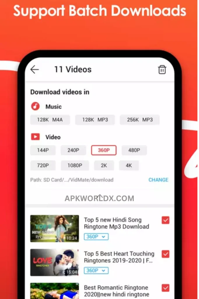 Vidmate MOD APK Video Downloader Download