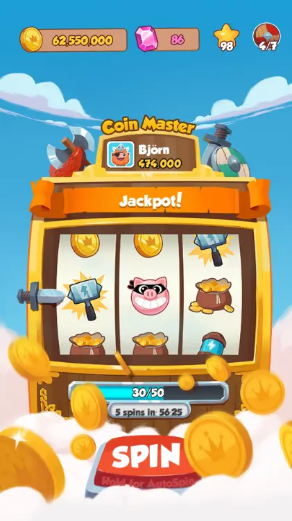 Coin Master MOD APK Hacked