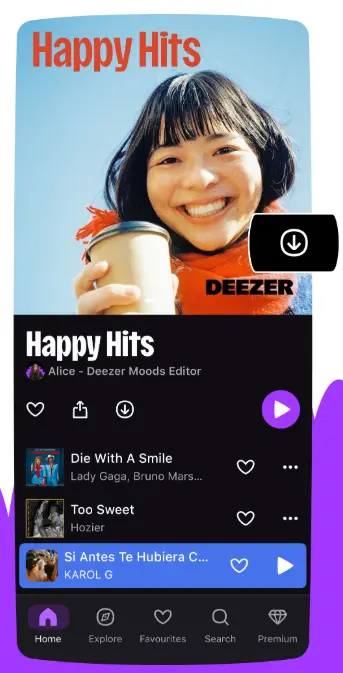 Deezer MOD APK Offline Download