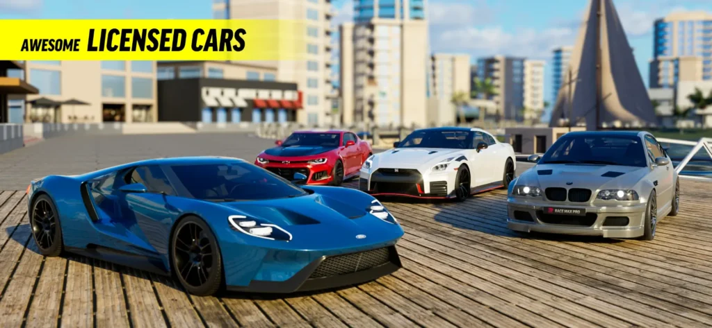 Race Max PRO MOD APK Unlocked All Cars