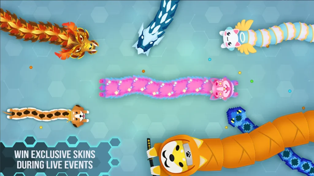 Snake.io Unlocked All Skins