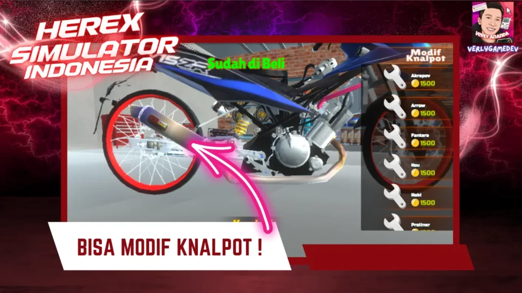 Herex Simulator Indonesia MOD APK Unlimited Money And Gems