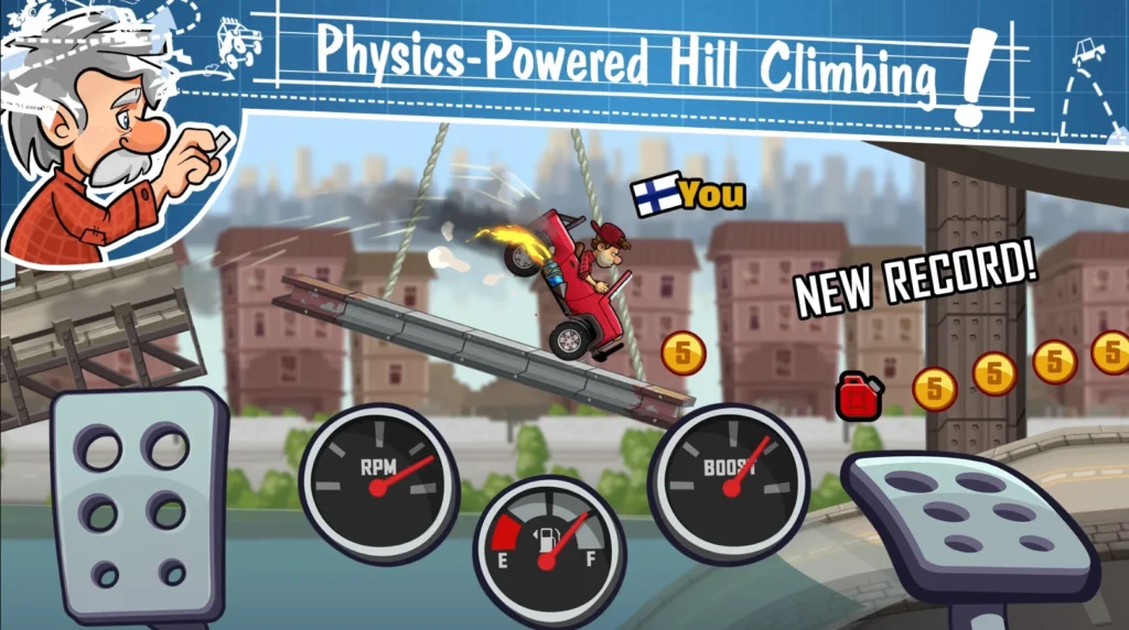 Hill Climb Racing 2 MOD APK (Unlimited Money & All Cars Unlocked) Download For Android