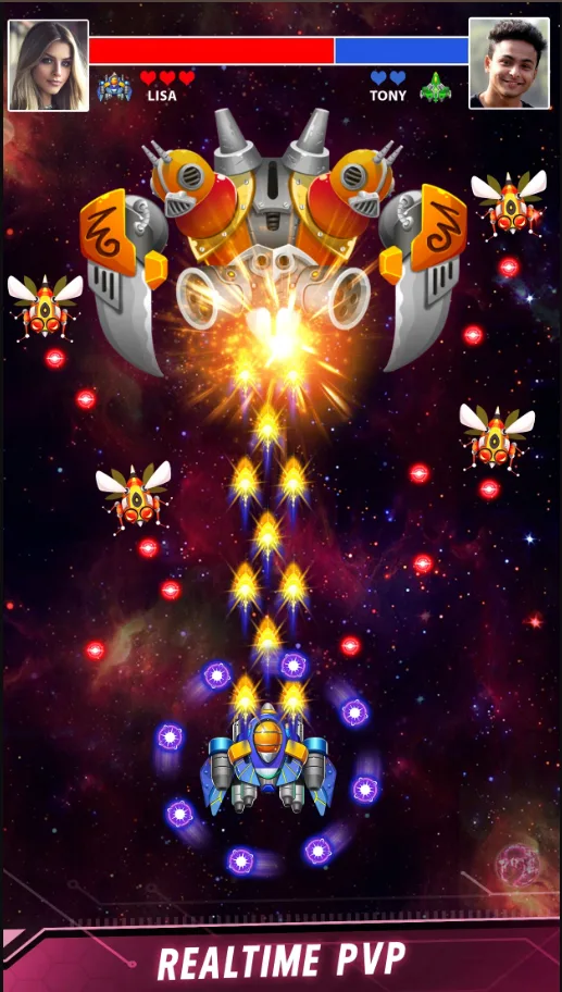 Space Shooter MOD APK (Galaxy Attack, VIP Unlocked) – Download For Android